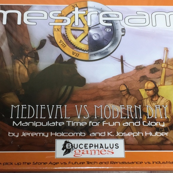Timestreams Medieval Versus Modern Day Card Game - Picture 3 of 12